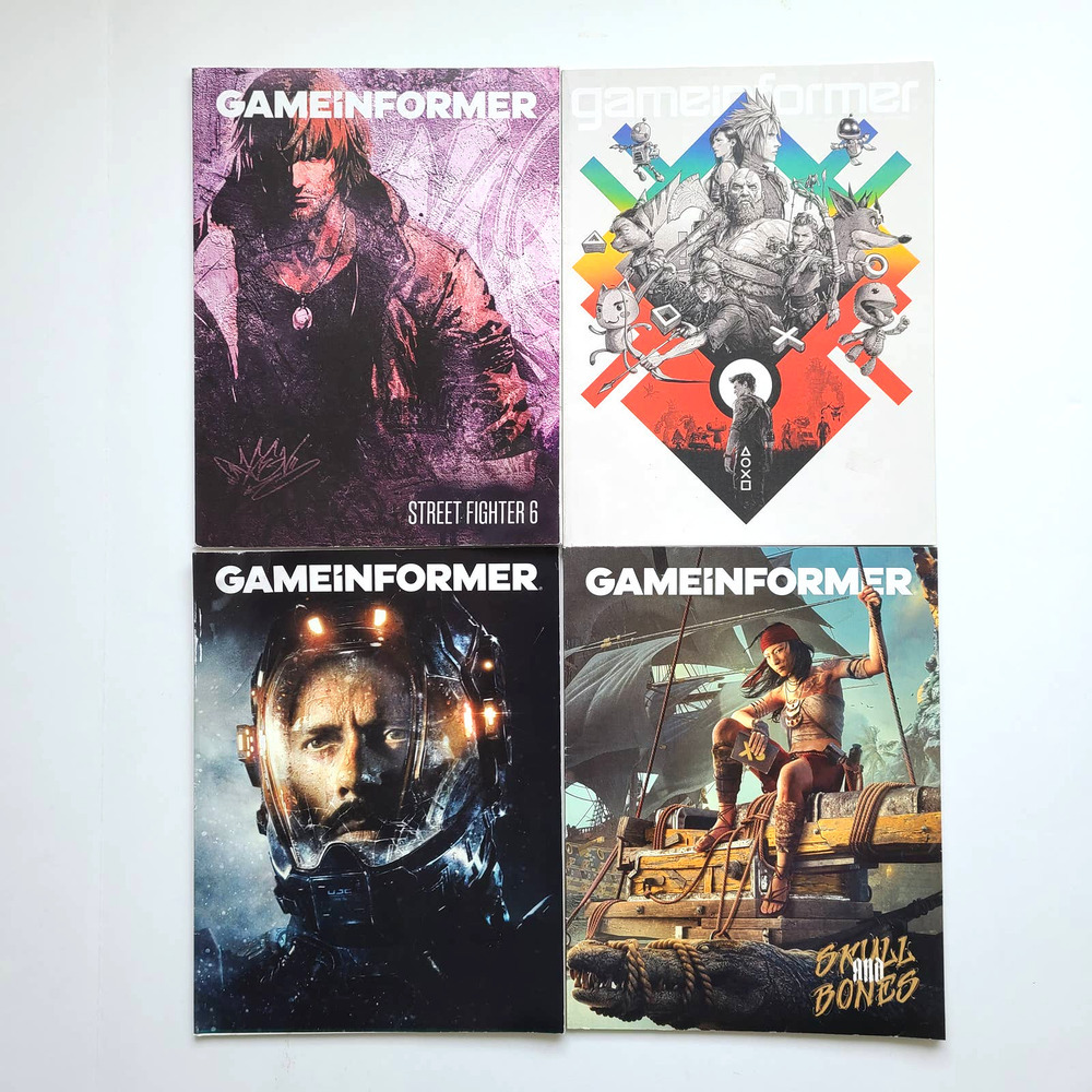5/$15 - 4 Magazine Game Informer 321 346 348 351 Video Game Reading Copies